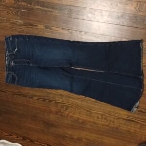 American eagle super high rise flare jeans size 10
